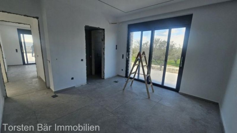 Pitsidia Kreta, Pitsidia: Im Bau befindliche ebenerdige Luxusvilla mit Panoramablick Haus kaufen